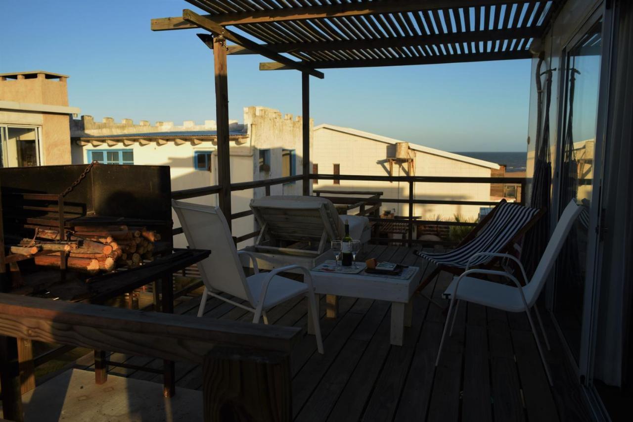 El Palafito Aparthotel La Pedrera Bagian luar foto