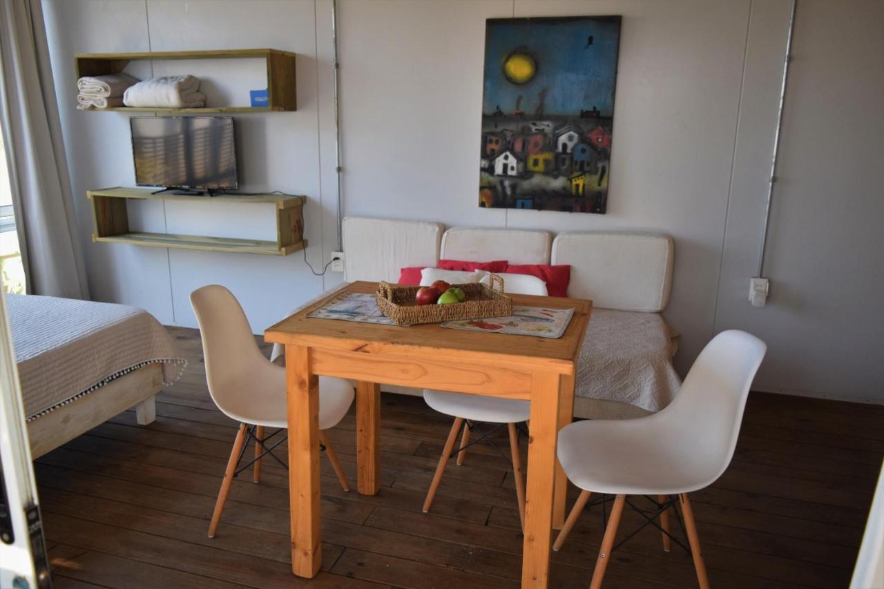 El Palafito Aparthotel La Pedrera Bagian luar foto