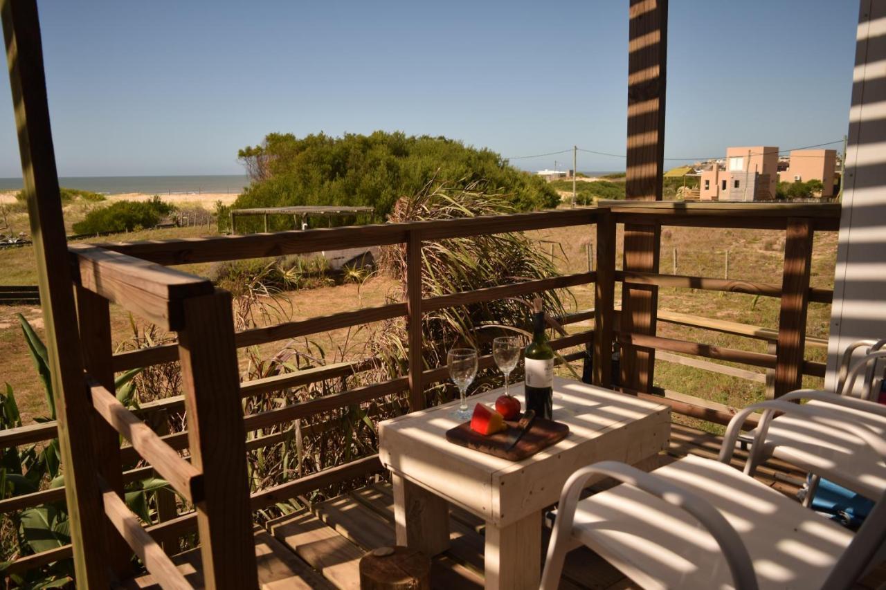 El Palafito Aparthotel La Pedrera Bagian luar foto