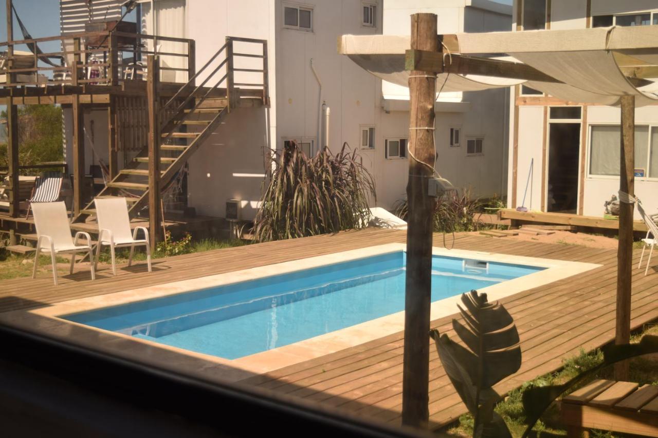 El Palafito Aparthotel La Pedrera Bagian luar foto