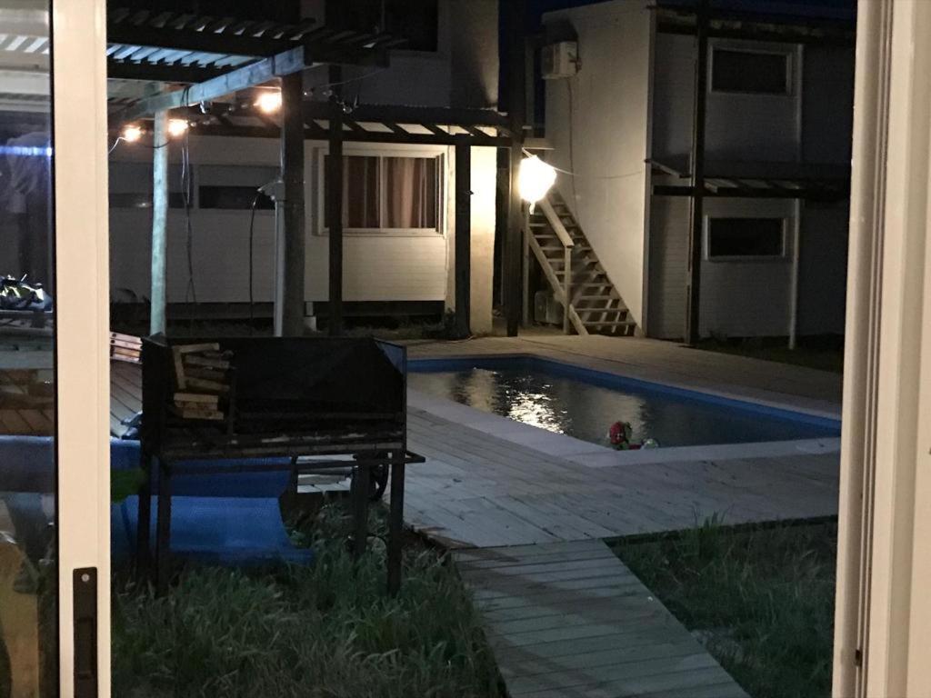 El Palafito Aparthotel La Pedrera Bagian luar foto